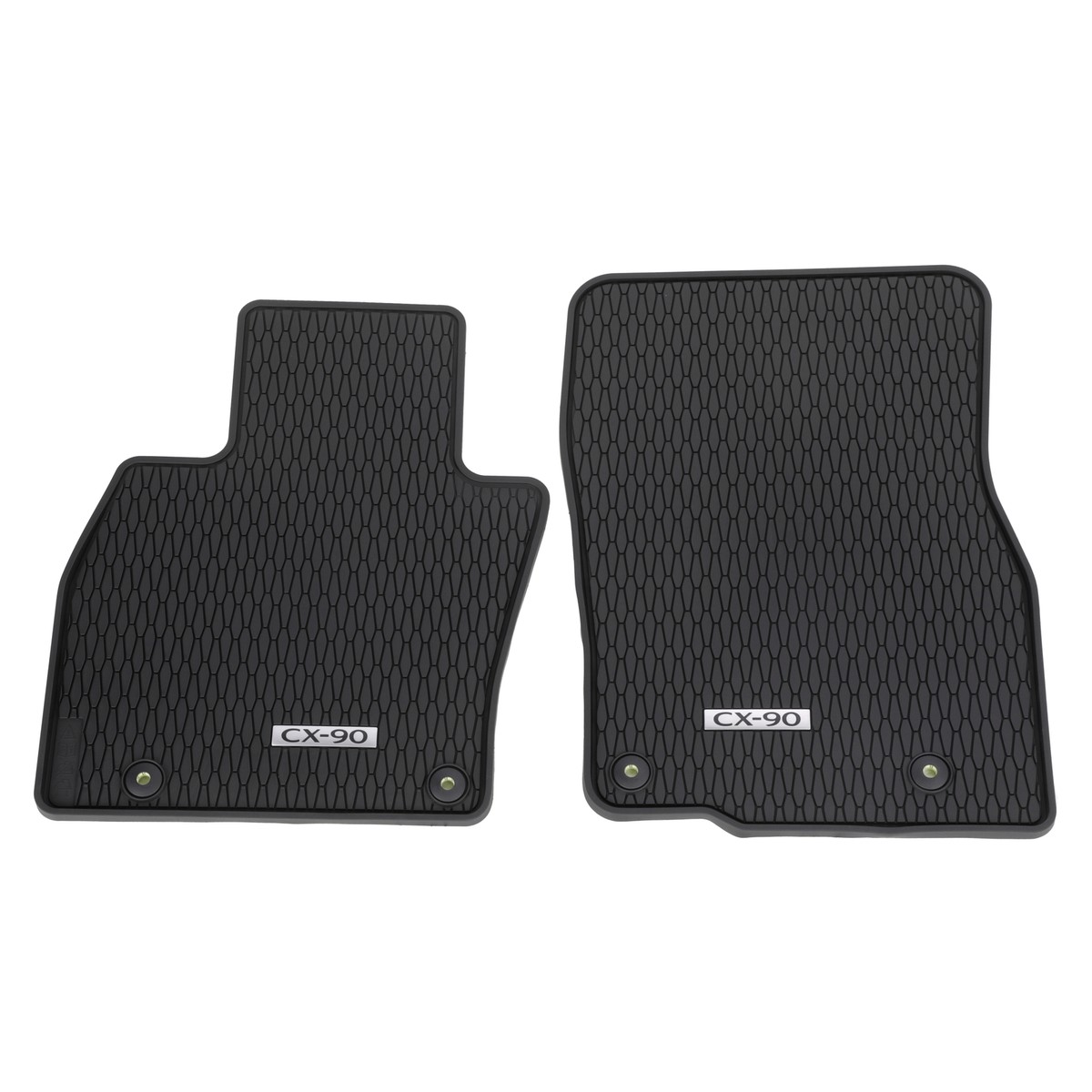 NEW OEM Mazda 2024 CX-90 Front All-Weather Floor Mats Rubber Set