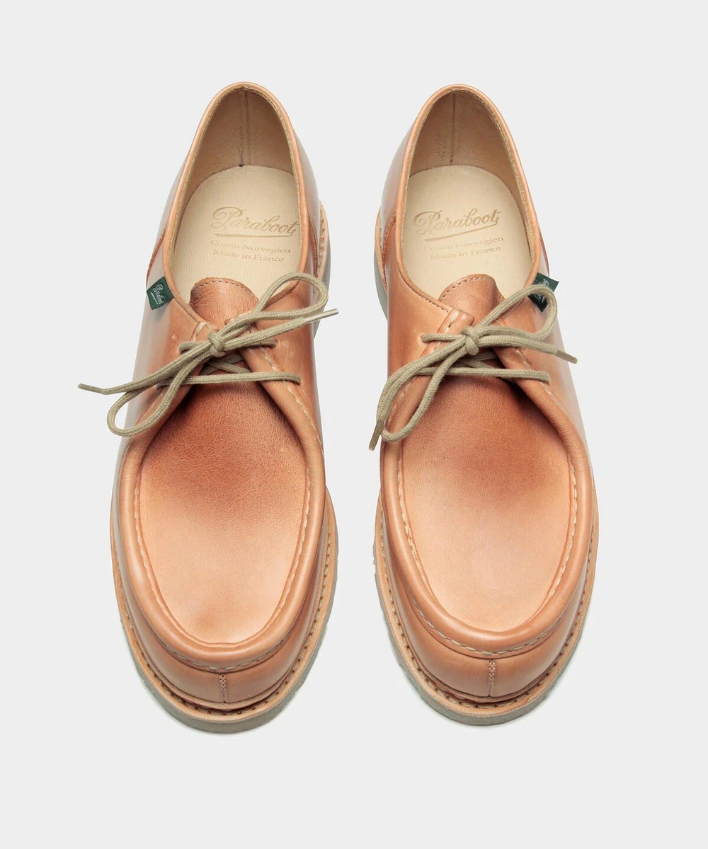 Made In France - 12 US (45 EU) - Paraboot Michael - Vegetal Camel