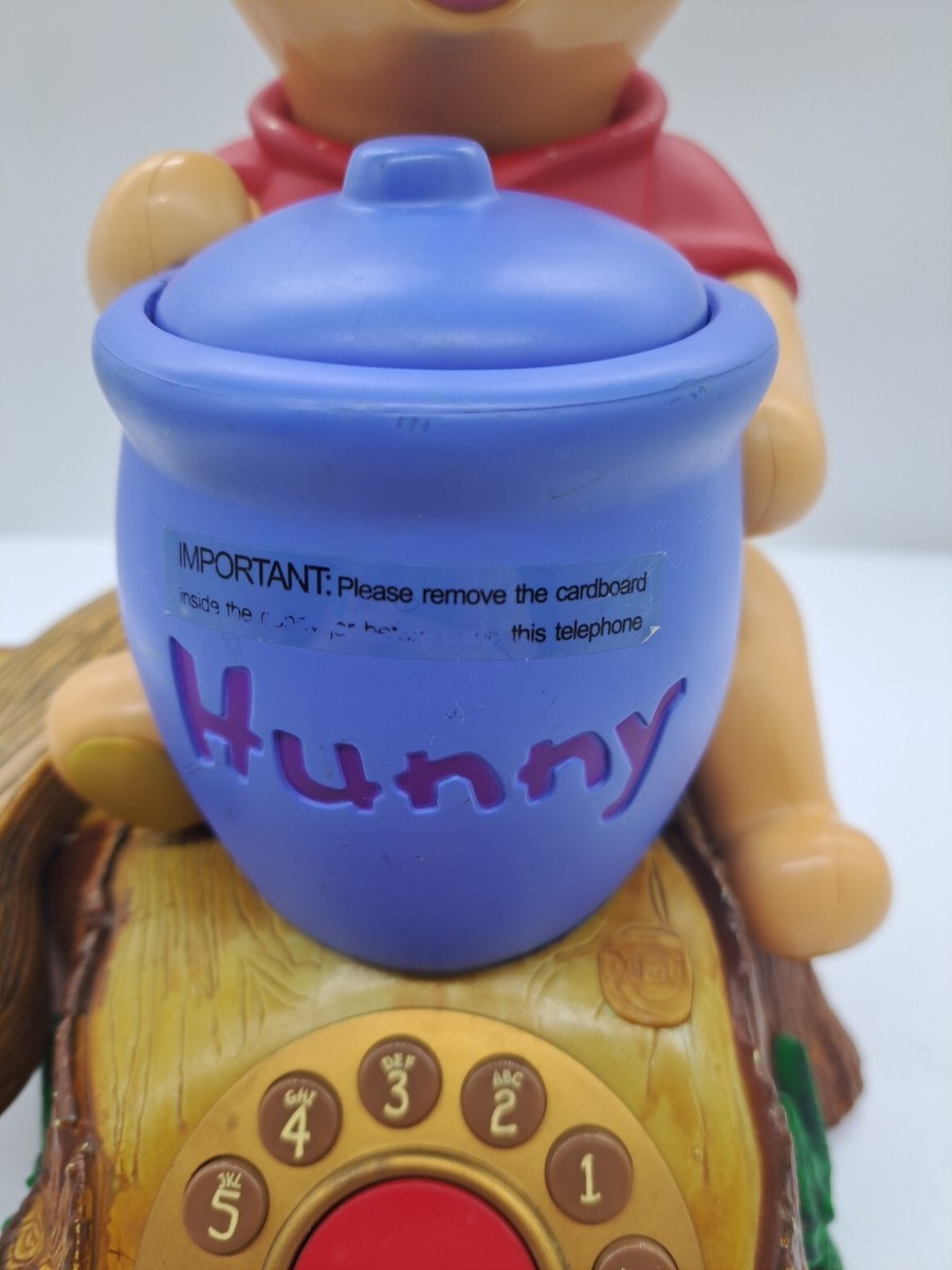 Vintage Walt Disneys Animated Winnie the Pooh Talking Telephone