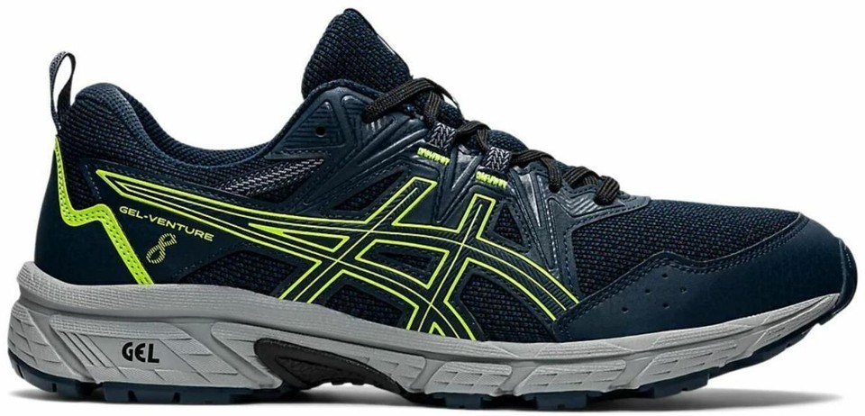 ASICS Gel Venture 8 French Blue Hazard Green for Sale