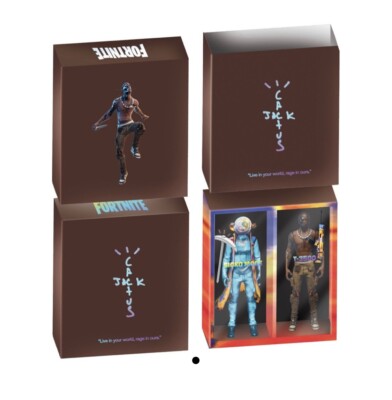 travis scott fortnite 12 “ action figure Duo Set | eBay
