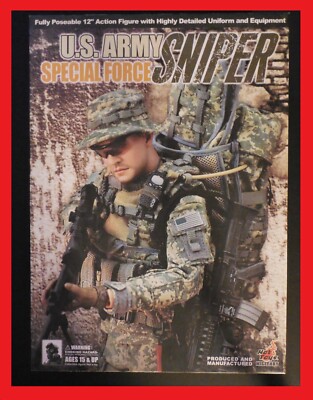 1/6 HOT TOYS US ARMY SPECIAL FORCES SNIPER #080430 NEW | eBay