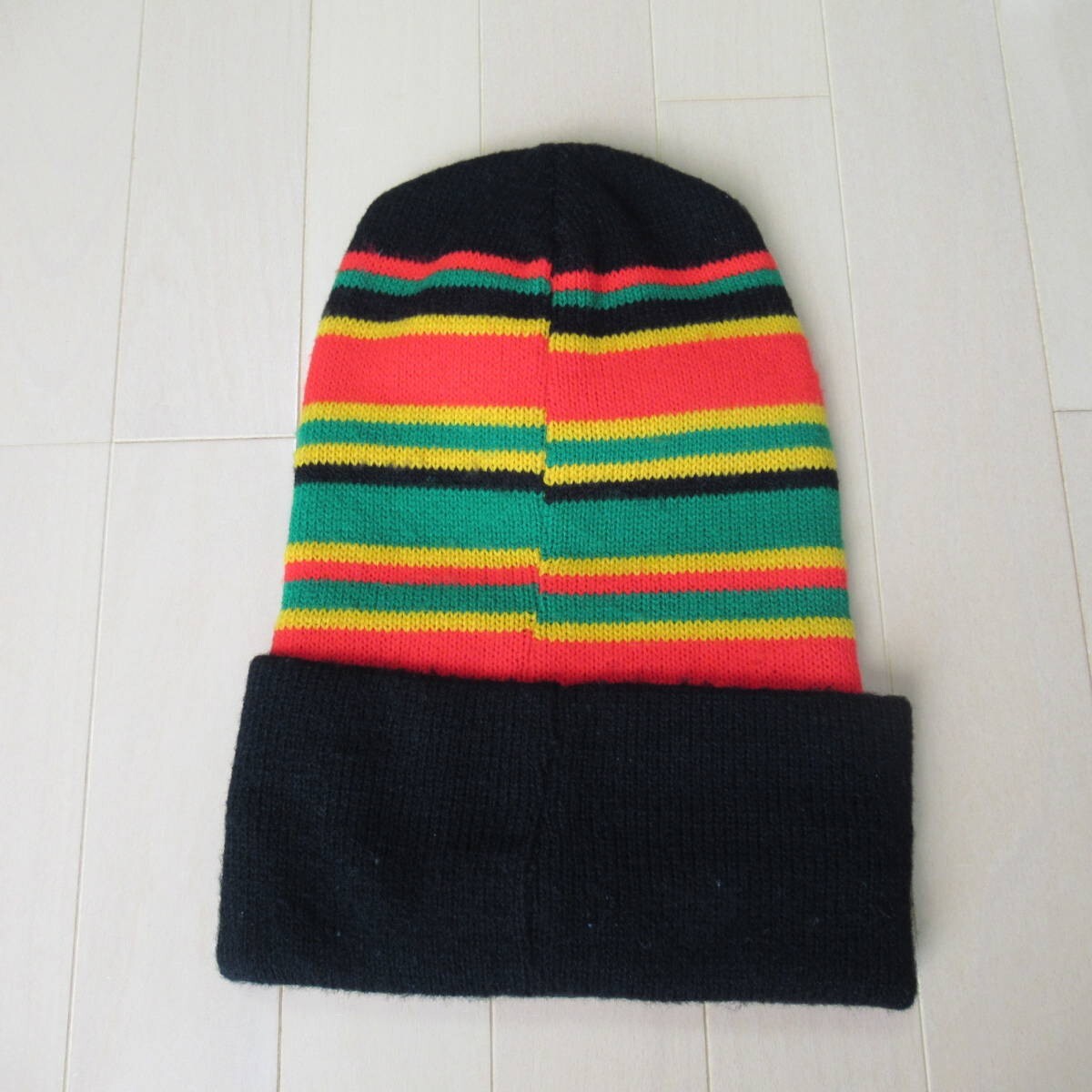 80s OLD STUSSY CAP Rasta Black Long Beanie | eBay
