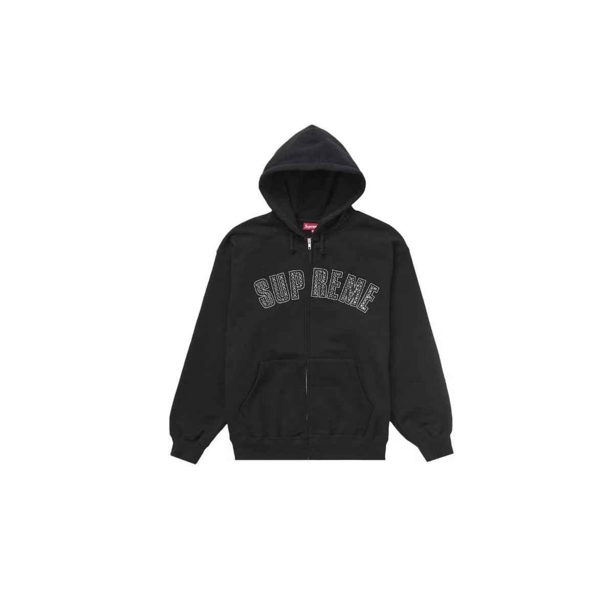 Supreme b.b. Simon Zip Up Hooded Sweatshirt Black Size: XXL | eBay