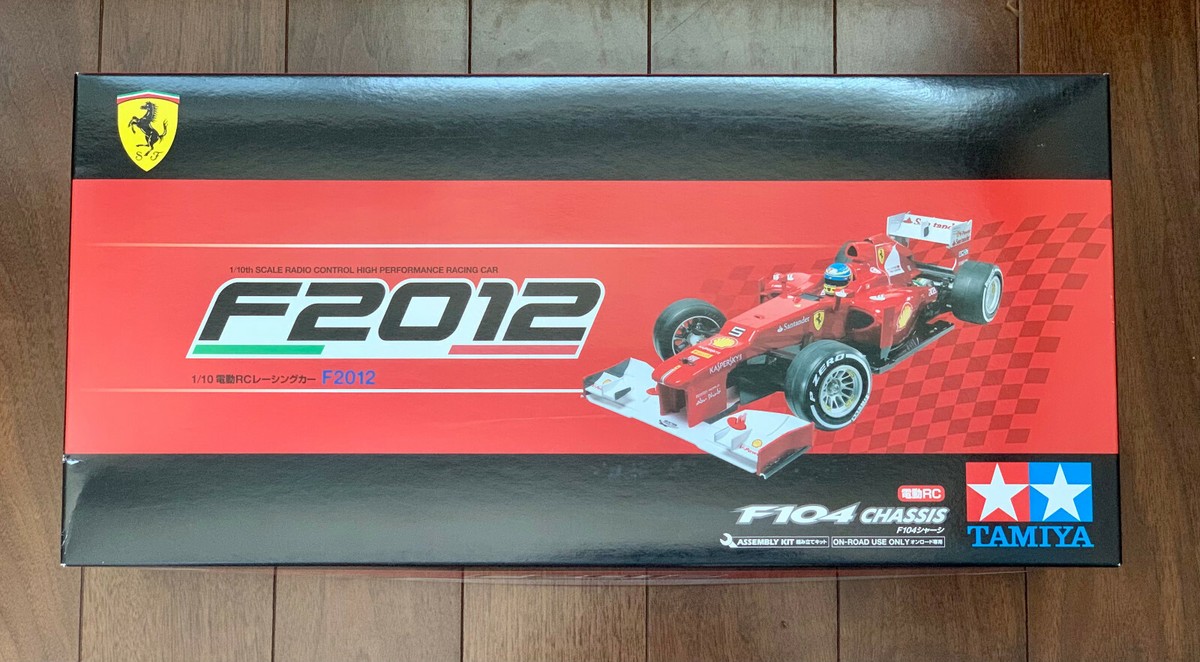 Rc SC1【送100】1円～タミヤ 1/10 F2012 F104 シャーシ フェラーリ