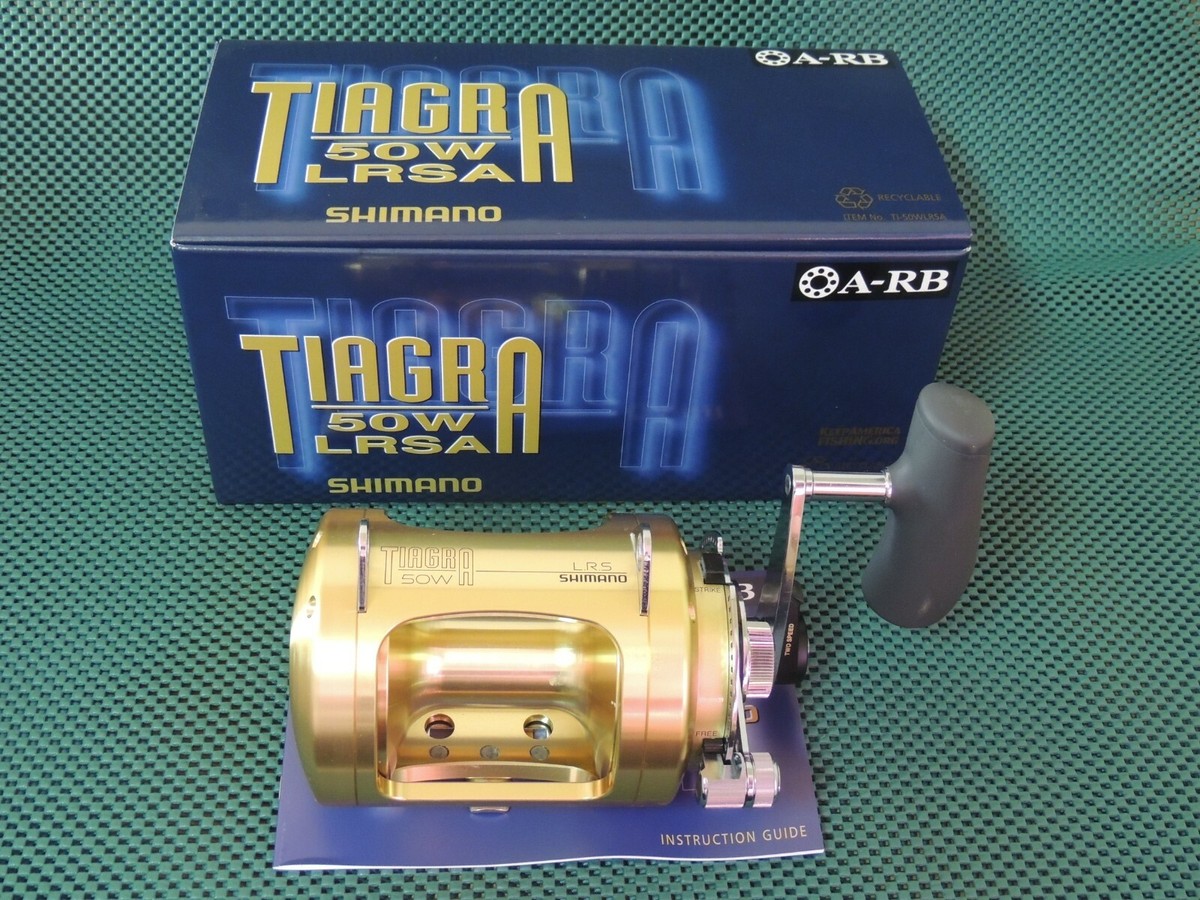 NEW SHIMANO TIAGRA 50W LRSA 2 Speed Big Game SW Reel TI-50WLRSA