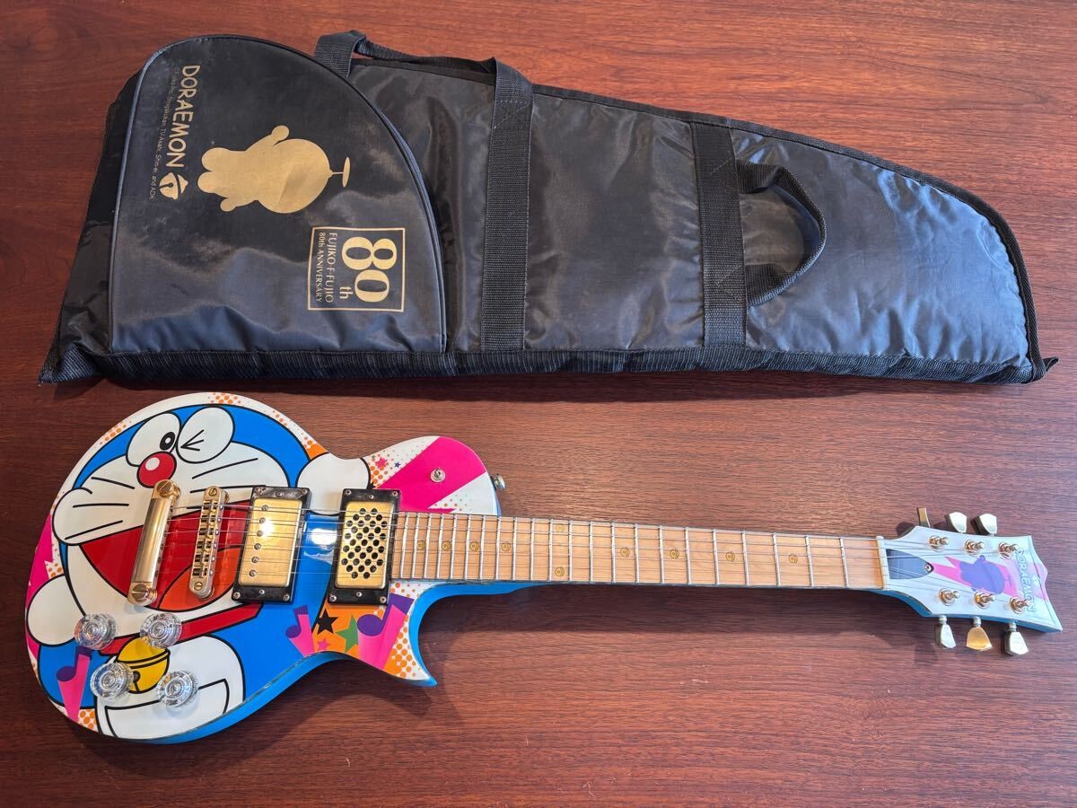 ESP Doraemon 80th Anniversary Mini Electric Guitar Built-in Amp