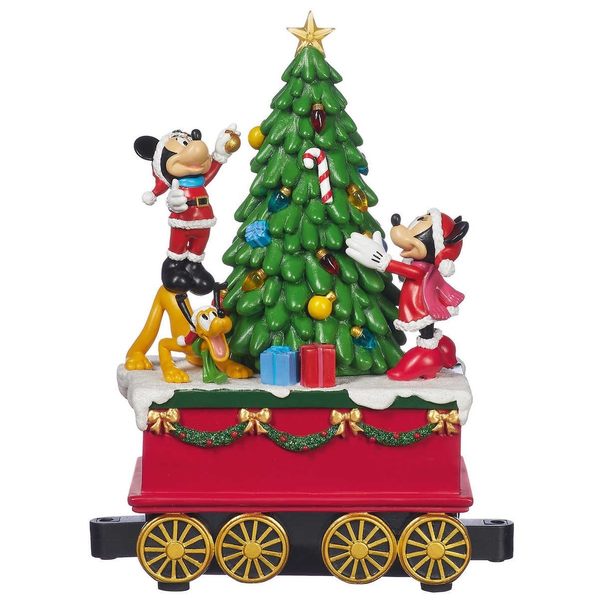 Disney Illuminated & Musical Plug In Holiday Christmas Train