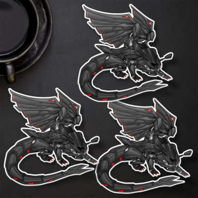 Kawasaki ZX-6R Ninja 2019-2023 Stickers - Set of 3 KissCut