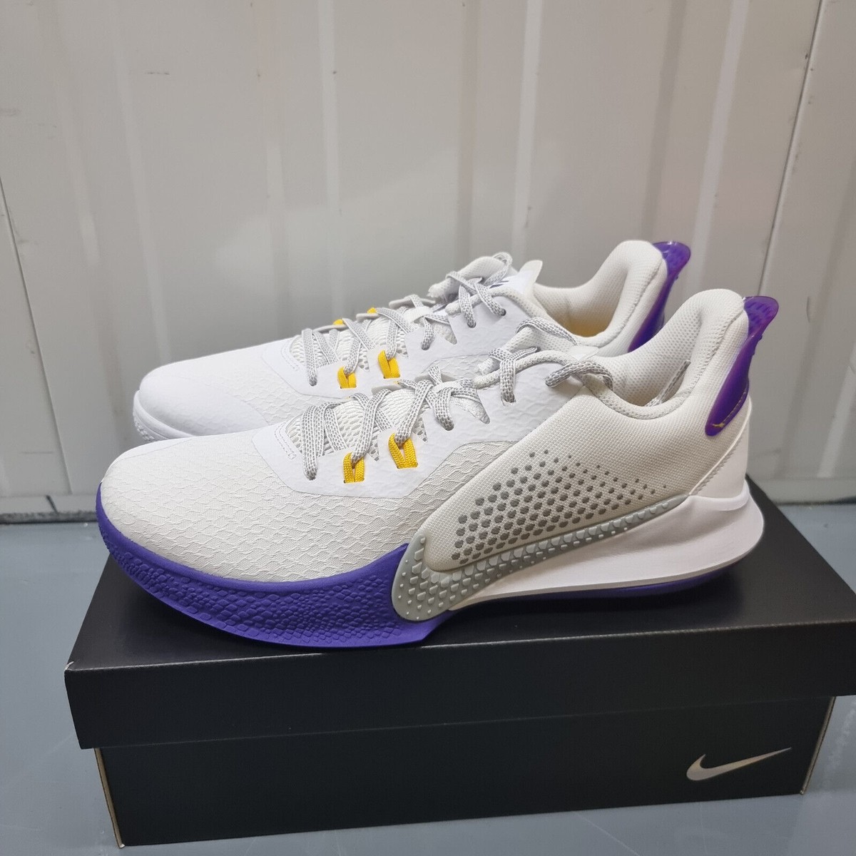 Nike Mamba Fury Kobe 'Lakers Home' Trainers (CK2087 101) | eBay UK