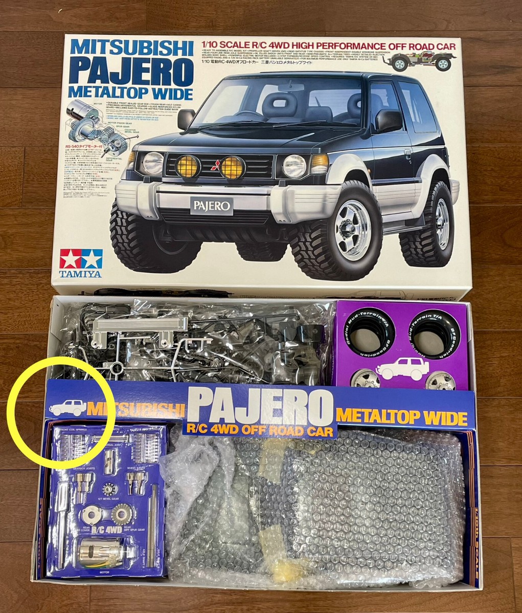 TAMIYA 58132 1/10 R/C MITSUBISHI PAJERO METALTOP WIDE (Body