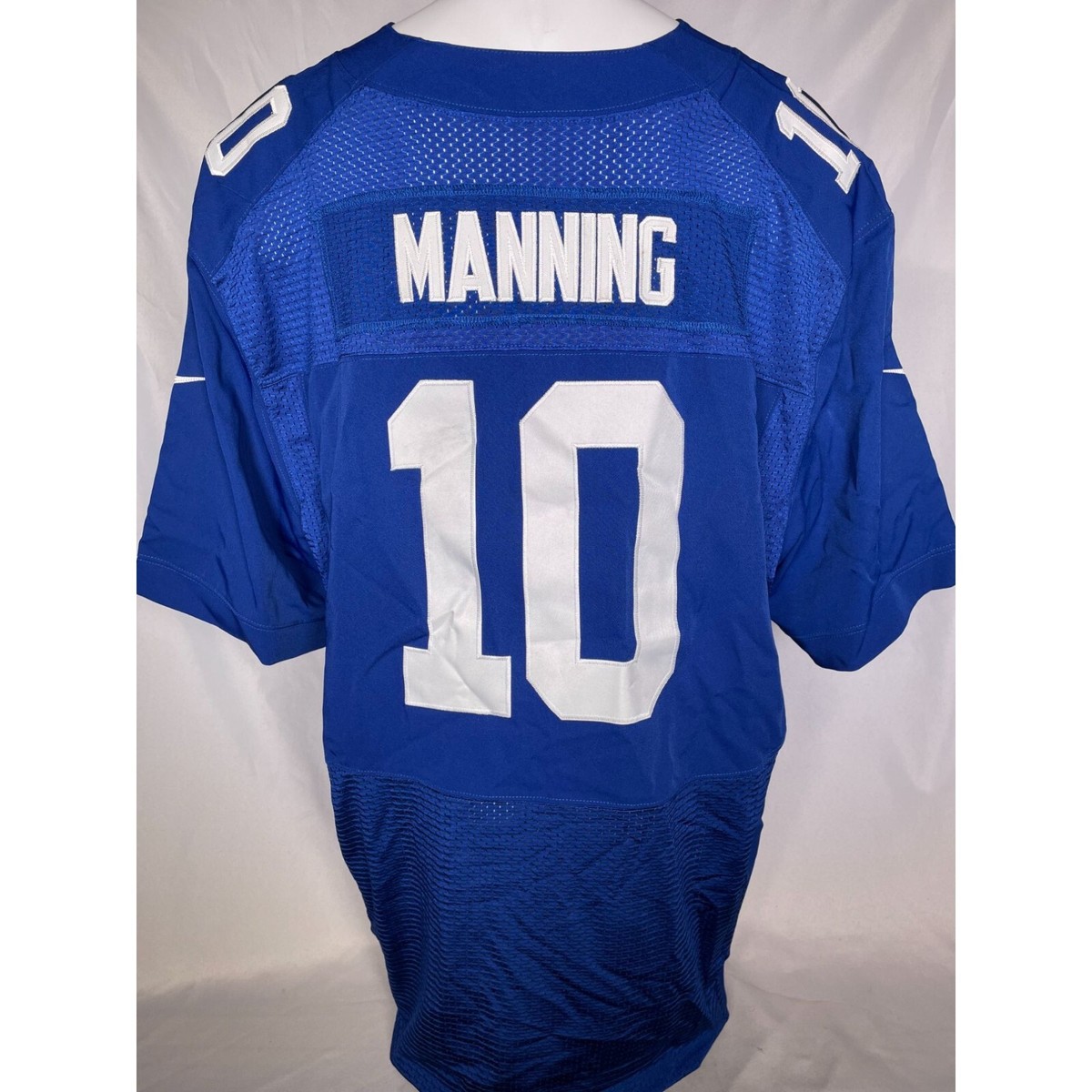Eli Manning #10 New York NY Giants NFL Nike Blue Home Jersey Men's