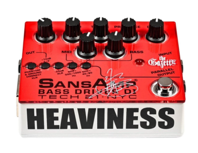 TECH 21 SansAmp BASS DRIVER DI-HEAVINESS the GazettE REITA