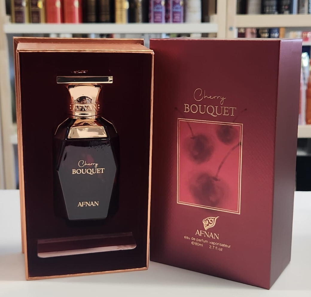 Cherry Bouquet by Afnan 2.7 Fl Oz Eau De Parfum Natural Spray