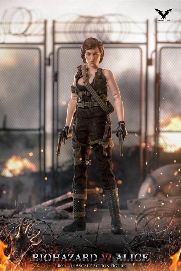 BROTOYS 1/12 Alice Biohazard 4 Action Figure LR004 New | eBay