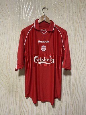LIVERPOOL 2002 2003 2004 HOME FOOTBAL SHIRT SOCCER JERSEY REEBOK