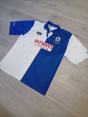 Blackburn Rovers 1994/1995 Champion ORIGINAL Asics Vintage Rare