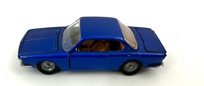 VTG MEBETOYS Gran Super BMW-2000 Coupe Sport Blue Car A17 Italy