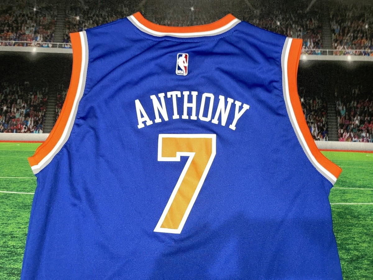 Carmelo Anthony #7 New York Knicks Youth Sz Large Preowned | eBay