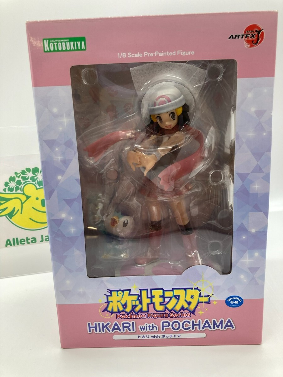 Artfx J Pokemon Series Hikari with Piplup Pochama 1/8 Scale Figure