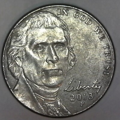 2013-P Jefferson Nickel Circulated 