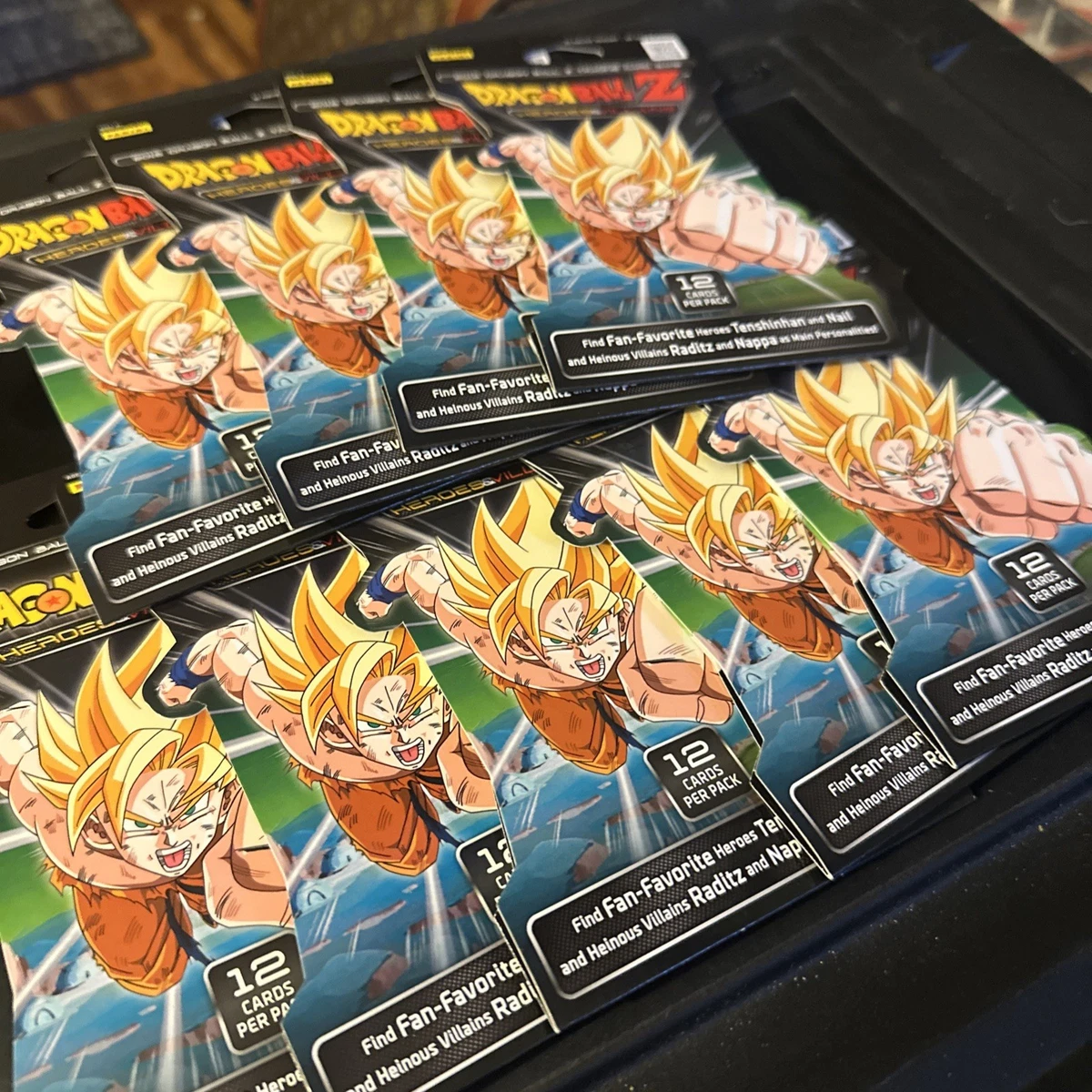 Dragon Ball Z TCG Panini Sealed Collectible Card Game Packs for