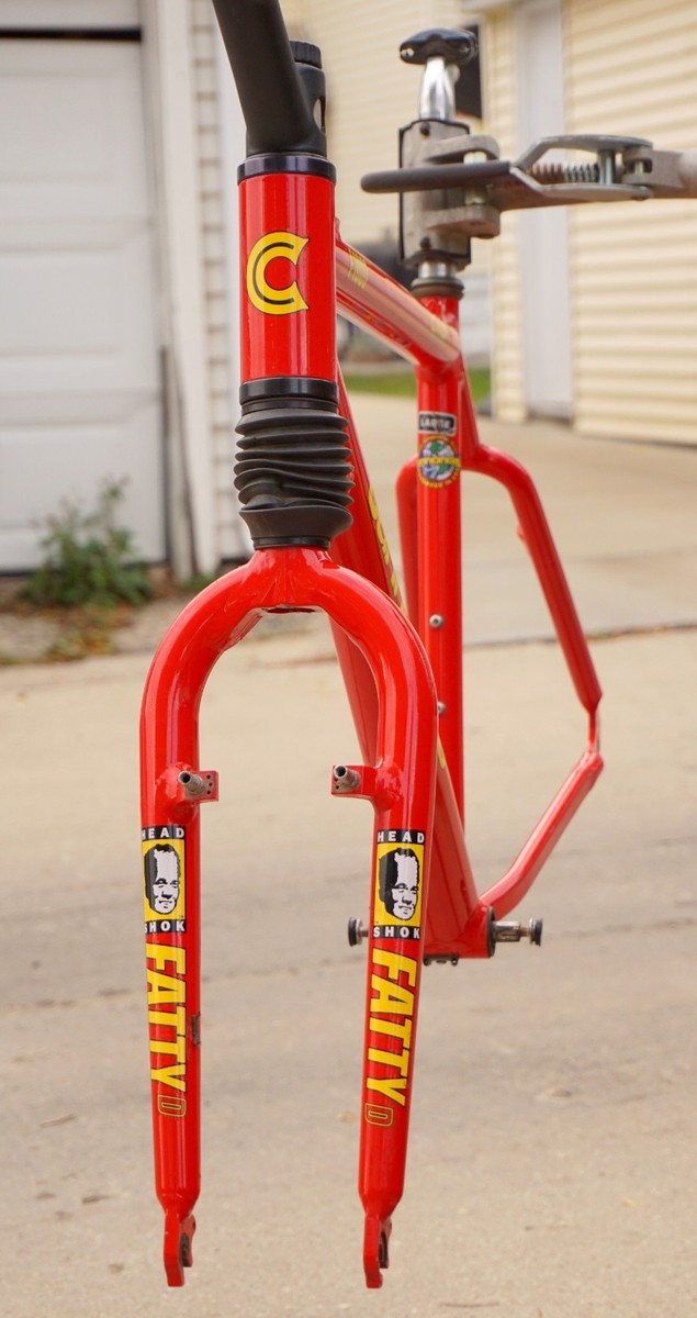 Vintage Cannondale F1000 Frameset Mountain Bike Frame Fork