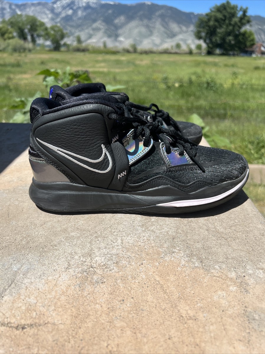 Size 8.5 - Nike Kyrie Infinity 8 Black Metallic Silver | eBay