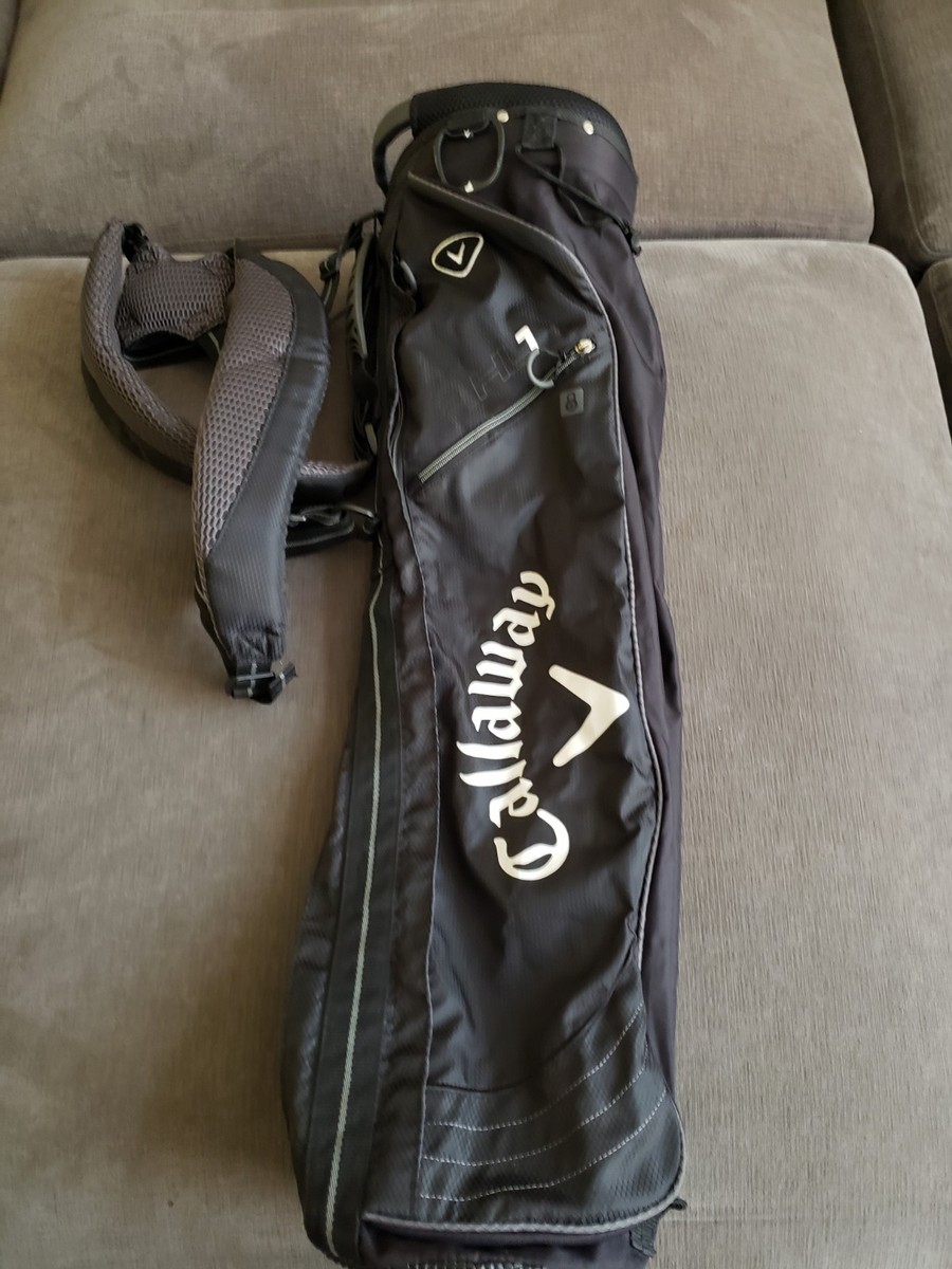 Callaway Hyper Lite Pencil Golf Bag Dual straps Sunday bag