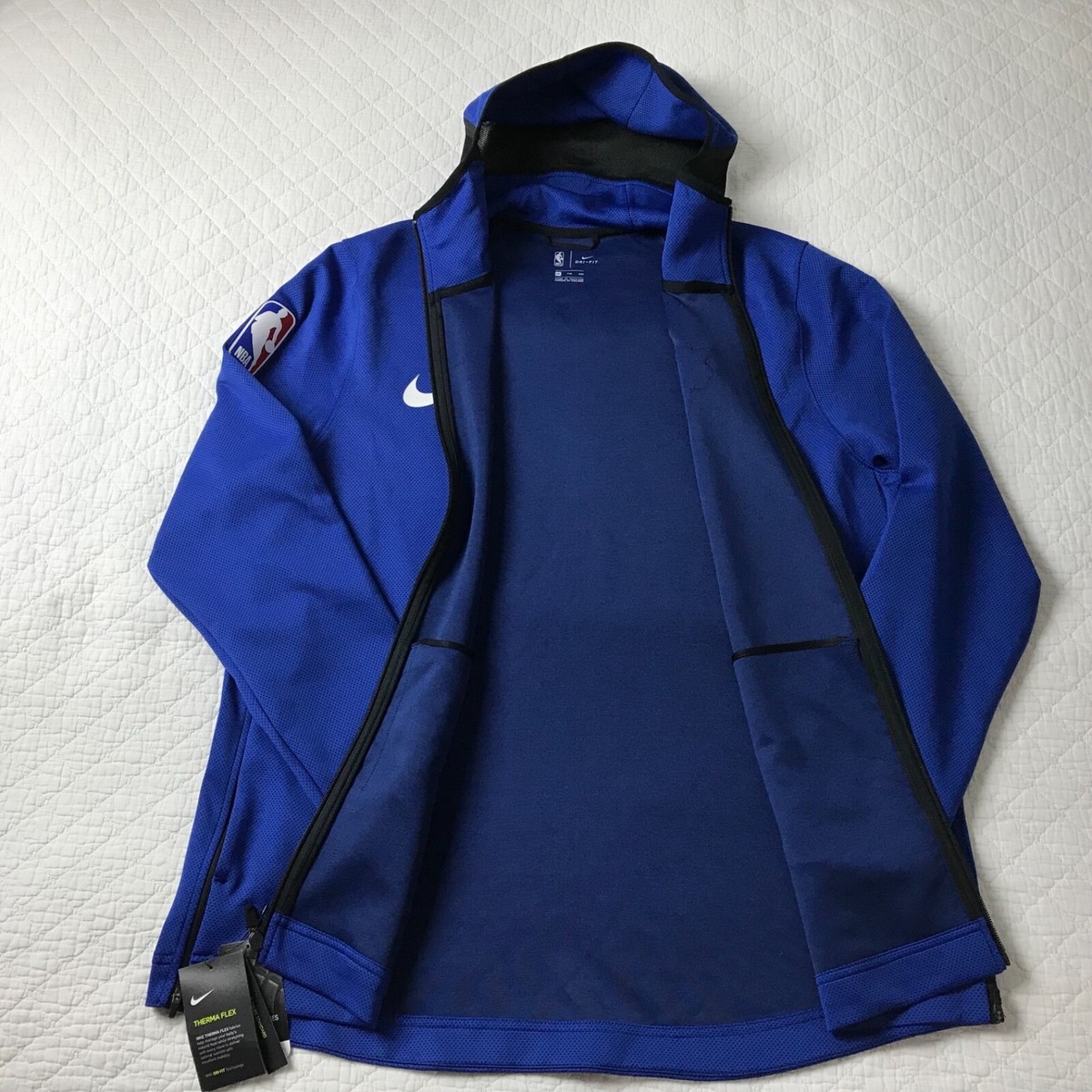 Nike NY Knicks Basketball Therma Flex Hoodie Men's SZ Small 940148