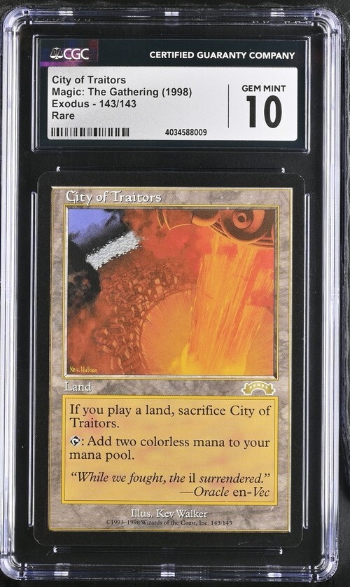 WS】【MTG】裏切り者の都/City of Traitors Mtg City Of Traitors