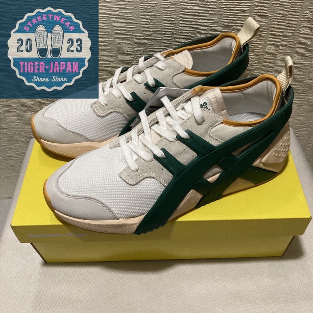 Onitsuka Tiger BIG LOGO TRAINER 2.0 1183A795 102 WHITE/PINE GREEN