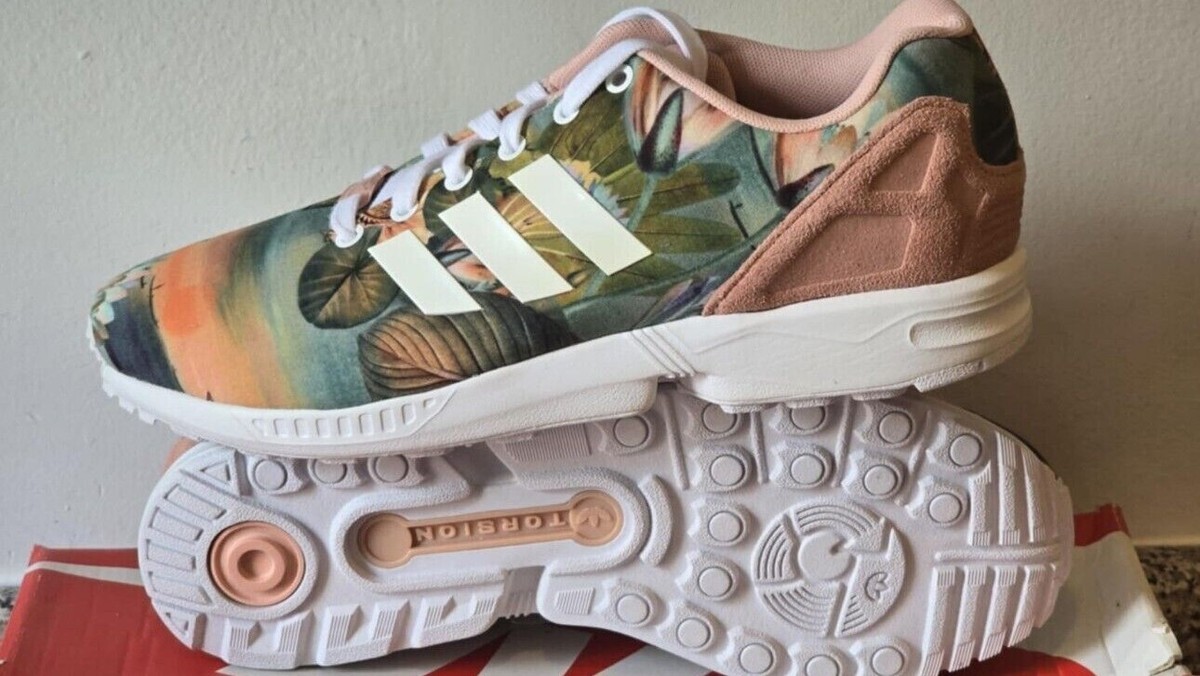 Adidas Originals ZX Flux B25483 Dust Pink White Dust Pink Women's