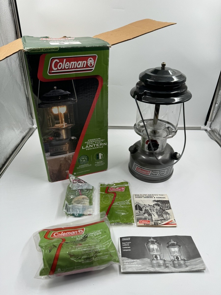 Coleman dual fuel 