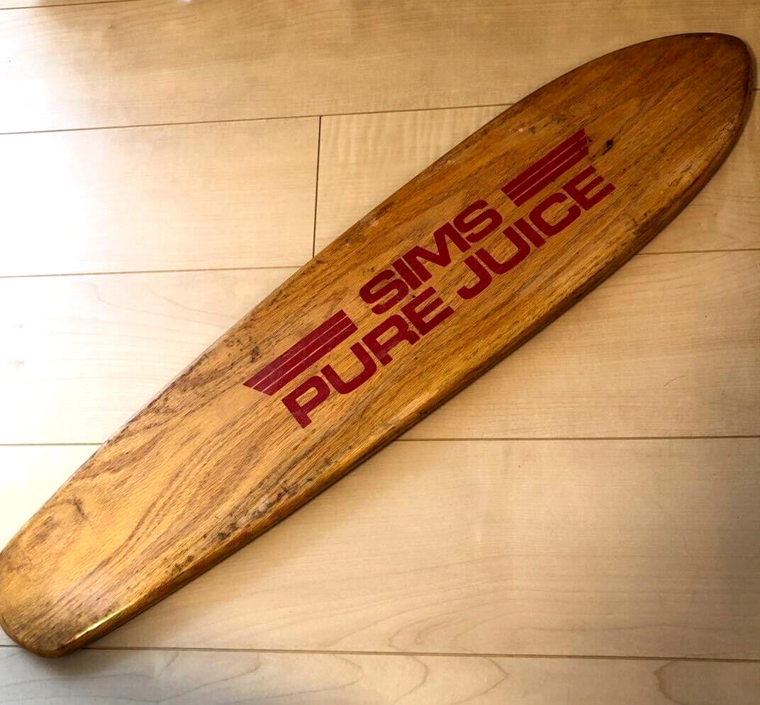 SIMS PUREJUICE Skateboard Deck Vintage | eBay