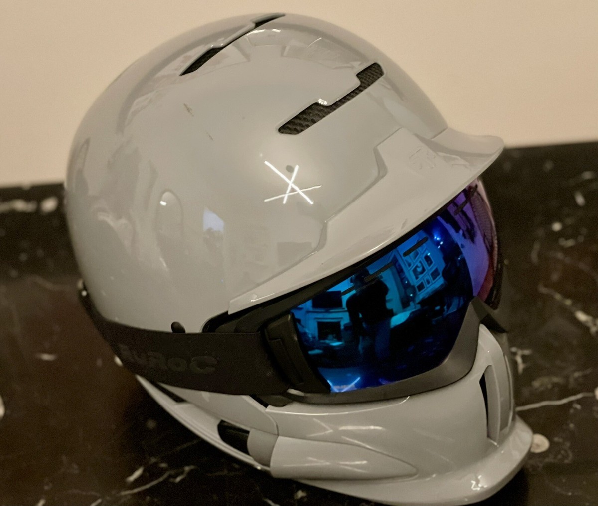 Ruroc RG1-DX “Prime” Ski Snowboard Asian Fit Helmet Goggles XL-XXL