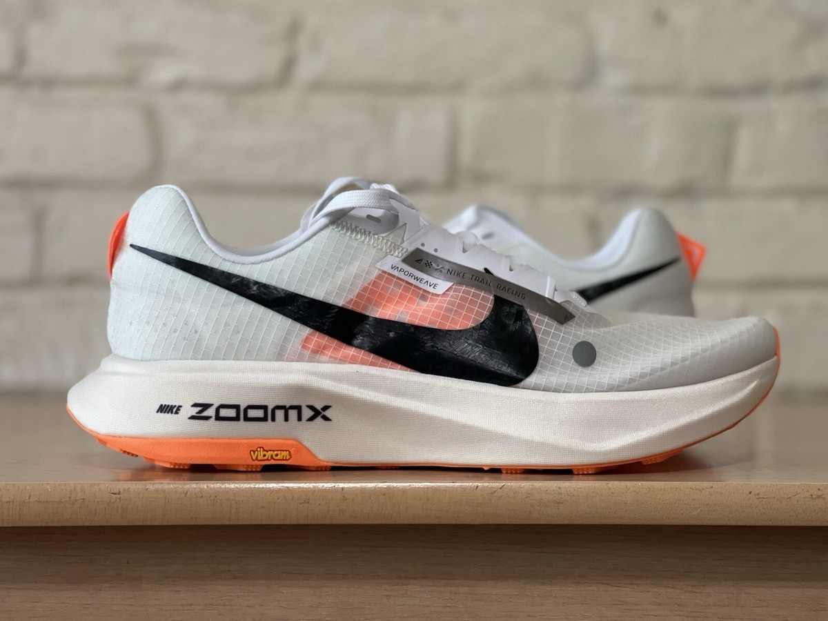 Nike ZoomX Ultrafly Trail Running White Orange DZ0489-100 Women 10