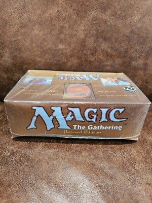Magic The Gathering MTG Revised, Factory Sealed Box 36 Booster