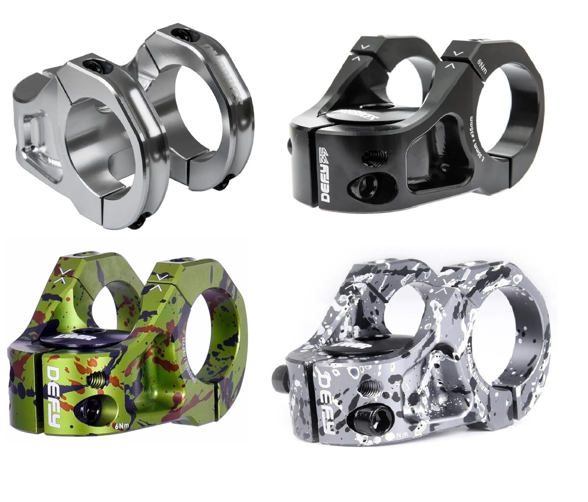 DMR Defy 35 Stem - 31.8mm Clamp - 35mm Reach - Mountain Bike MTB