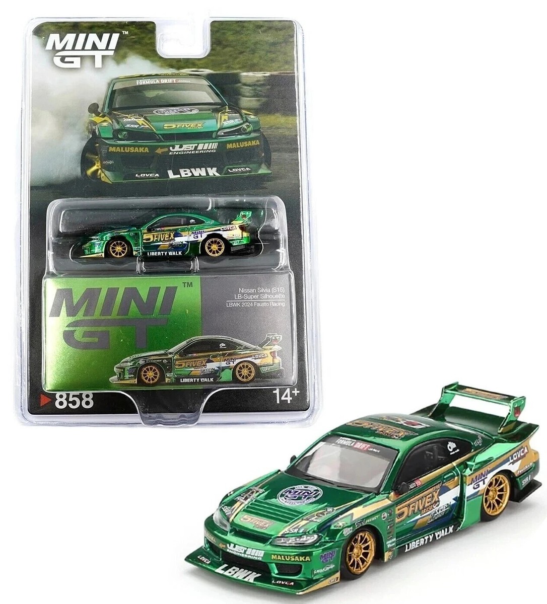 Mini GT 1:64 Nissan LB-Super Silhouette S15 SILVIA LBWK 2024