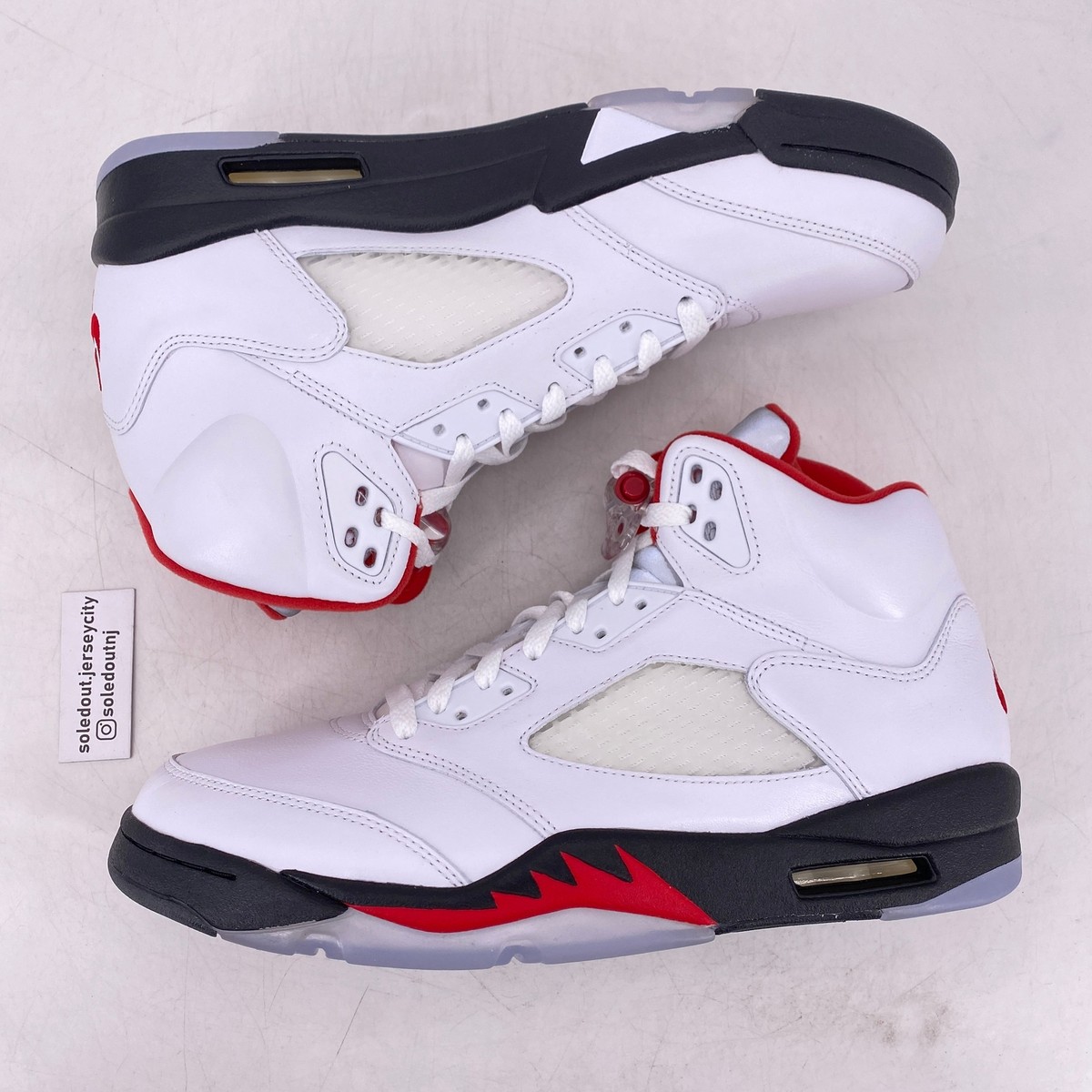 Size 10.5 - Jordan 5 Retro Mid Fire Red for sale online | eBay