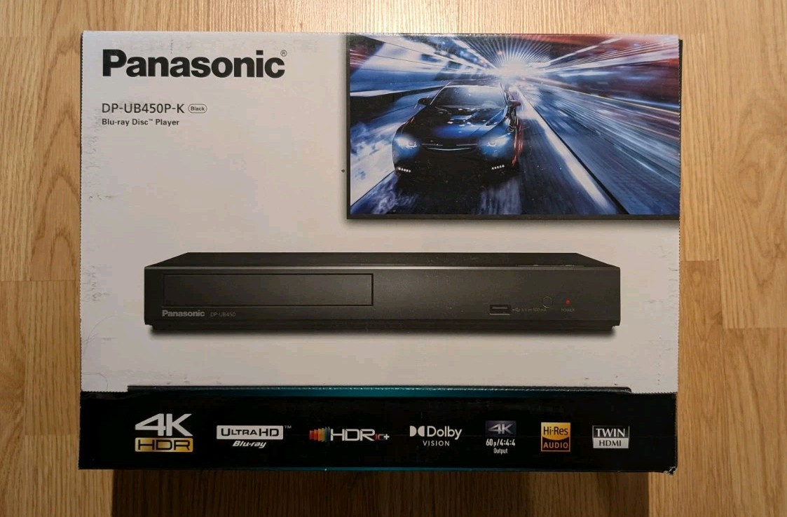 Panasonic DP-UB450-K - 4K Blu-ray Player -- Brand New | eBay