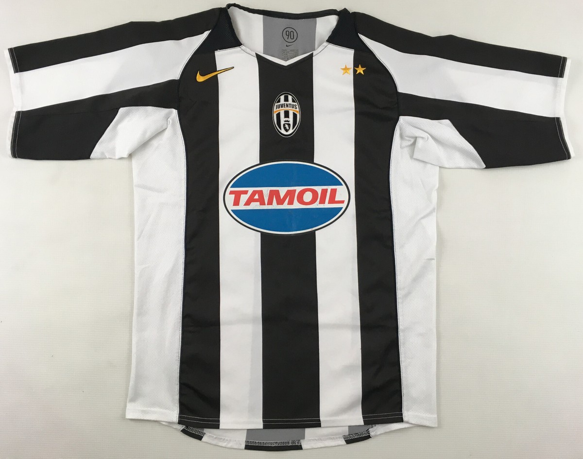 Juventus FC 2004 2005 Nike Tamoil home shirt maglia soccer jersey