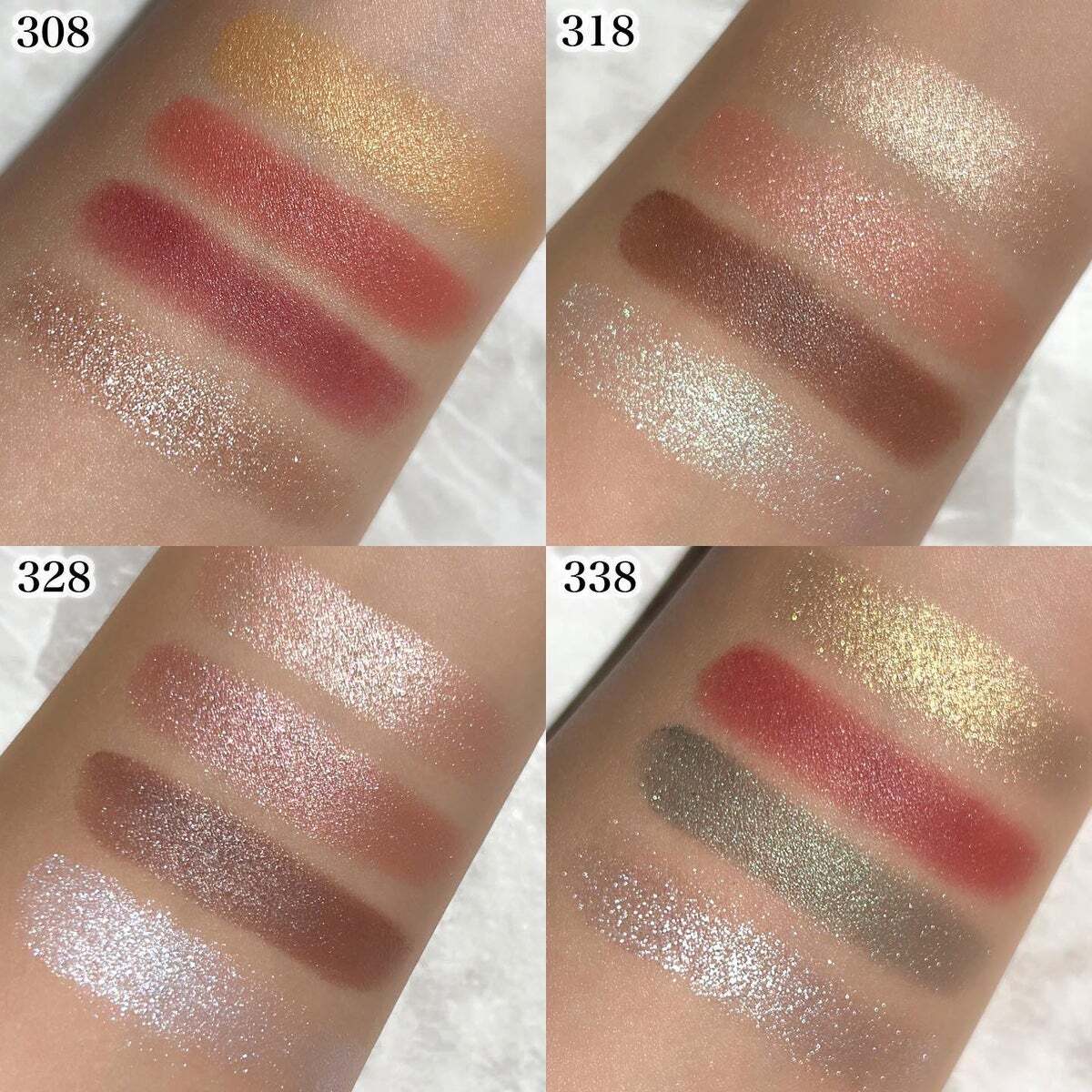 CHANEL Les 4 Ombres Byzance Eyeshadow Quad 4 Types Powder Eye