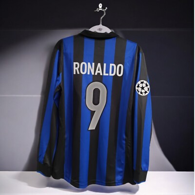 FC INTER DE MILAN 98/99 HOME - JERSEY RETRO - SOCCER - MEDIUM (USA