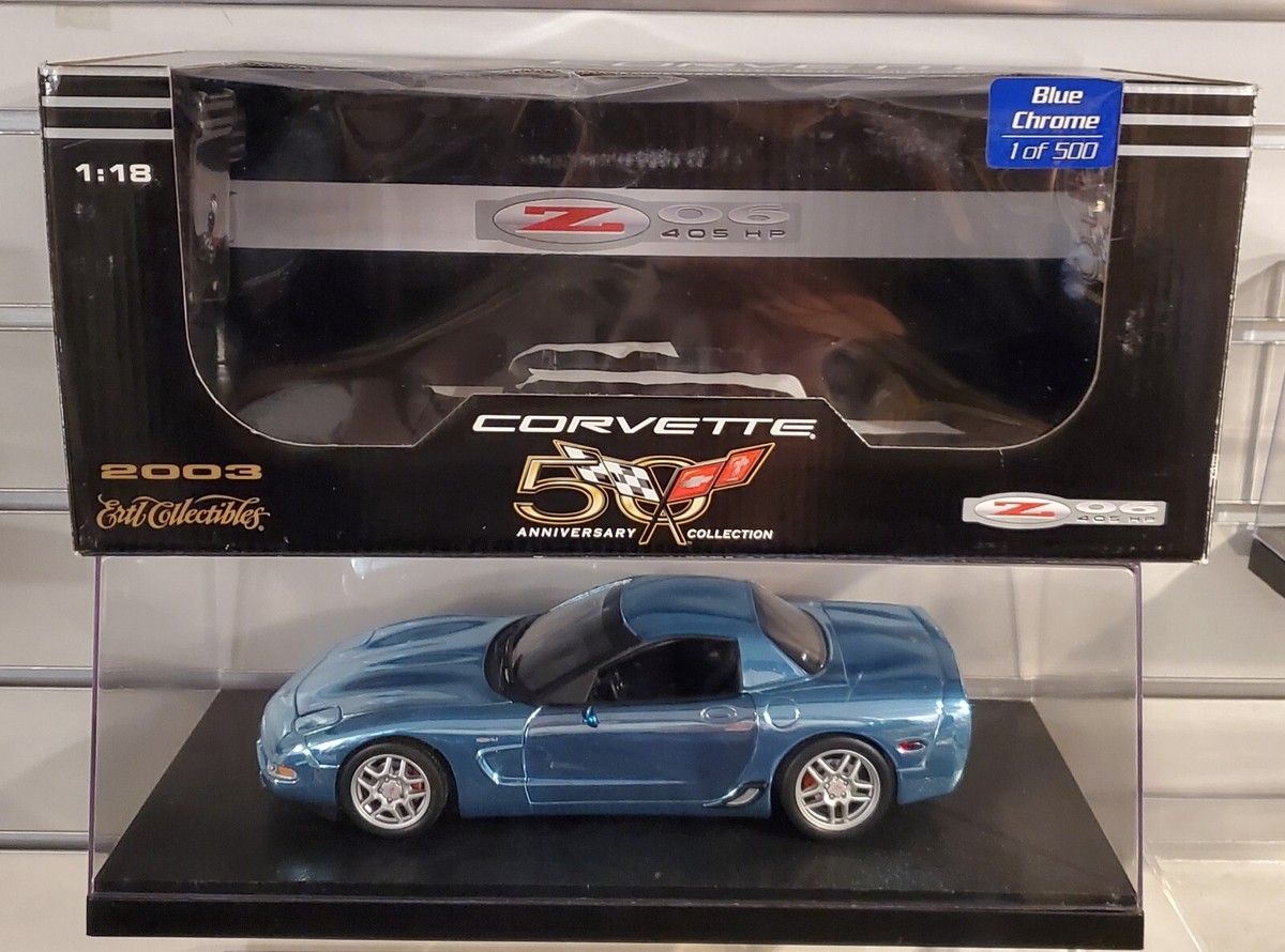 ERTL 50th Anniversary Collection 2003 C5 Corvette Z06 - Blue