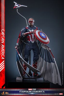 Ready! New Hot Toys MMS779 Brave New World Captain America 1/6