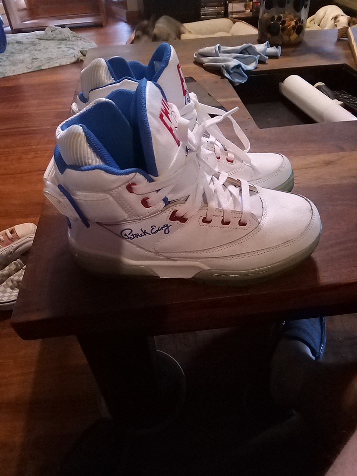 RARE Mens 1985 Patrick Ewing 33 Hi Draft Lottery Basketball