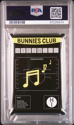 2024 NEWJEANS BUNNIES MEMBERSHIP KIT PHOTOCARDS VERSION A HYEIN