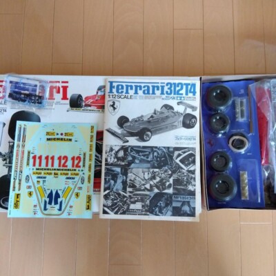 Tamiya 1/12 Big Scale Series NO.23 Ferrari 312T4 Model Kit Tamiya